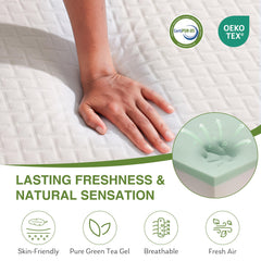 EGOHOME mattress installed on bunk bed illustrating space-saving fit and safety benefit