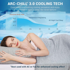 Elegear Arc-Chill textura cercana resaltando efecto frío inmediato