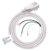 ELEGRP vista frontal del cable LCDI con clavija NEMA y longitud útil