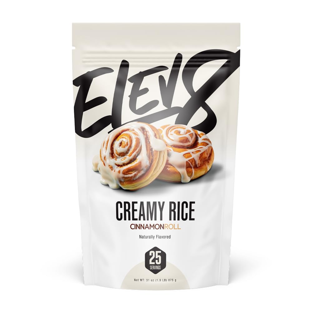 Elev8 Foods frente del envase mostrando 25 raciones y beneficios nutricionales