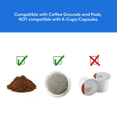 Elite Gourmet filtro reutilizable muestra fácil limpieza y ahorro