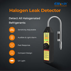 Elitech WJL-6000S detalle de la sonda flexible, acceso a zonas estrechas