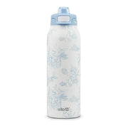 Ello botella frontal Porcelain Rose mostrando diseño elegante y capacidad