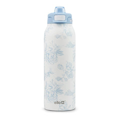 Ello botella frontal Porcelain Rose mostrando diseño elegante y capacidad