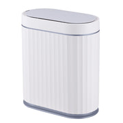 ELPHECO front view white grey showing compact design and lid