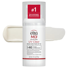 EltaMD bote frontal 0.5 oz mostrando etiqueta y beneficios