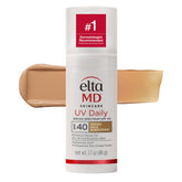 EltaMD tubo frontal mostrando diseño y protección SPF 40 para rutina diaria