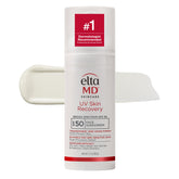EltaMD front pump bottle showing clean design and travel-friendly size