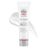EltaMD UV Sport front packaging showing SPF 50 and 3 oz for clear protection