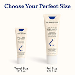 Embryolisse swatch on wrist illustrating smooth finish and primer benefit