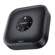 EMEET M0 Plus front view showing compact design and clear controls for easy meetings
