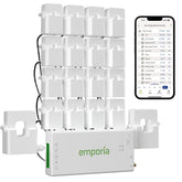 Emporia Vue 3 front panel view showing model and ports, clear identification and safety