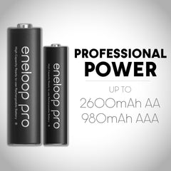 eneloop Panasonic primer plano de una celda destacando la construcción robusta