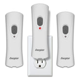 Energizer vista frontal del empaque con tres linternas y beneficios de emergencia