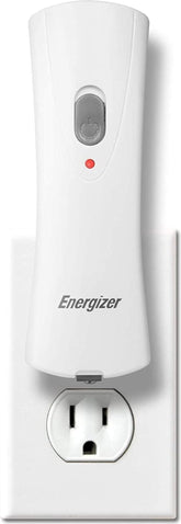 Energizer frontal empaque mostrando la linterna y beneficio de preparación