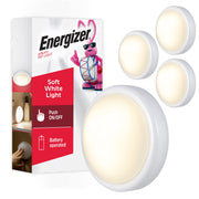 Energizer luz tap frontal del pack mostrando el diseño compacto y fácil uso