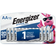 Energizer Ultimate Lithium AA front-packaging shows product and long-life benefit