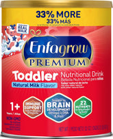 Enfagrow 32oz can front view showing brand and nutrition focus