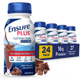 Ensure front packaging showing milk chocolate flavor and nutrition benefits