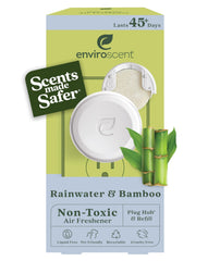 Enviroscent plug hub frontal elegante y discreto para perfumar habitación
