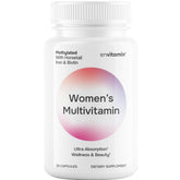 envitamin frente del paquete mostrando la formulación para mujeres y fácil identificación