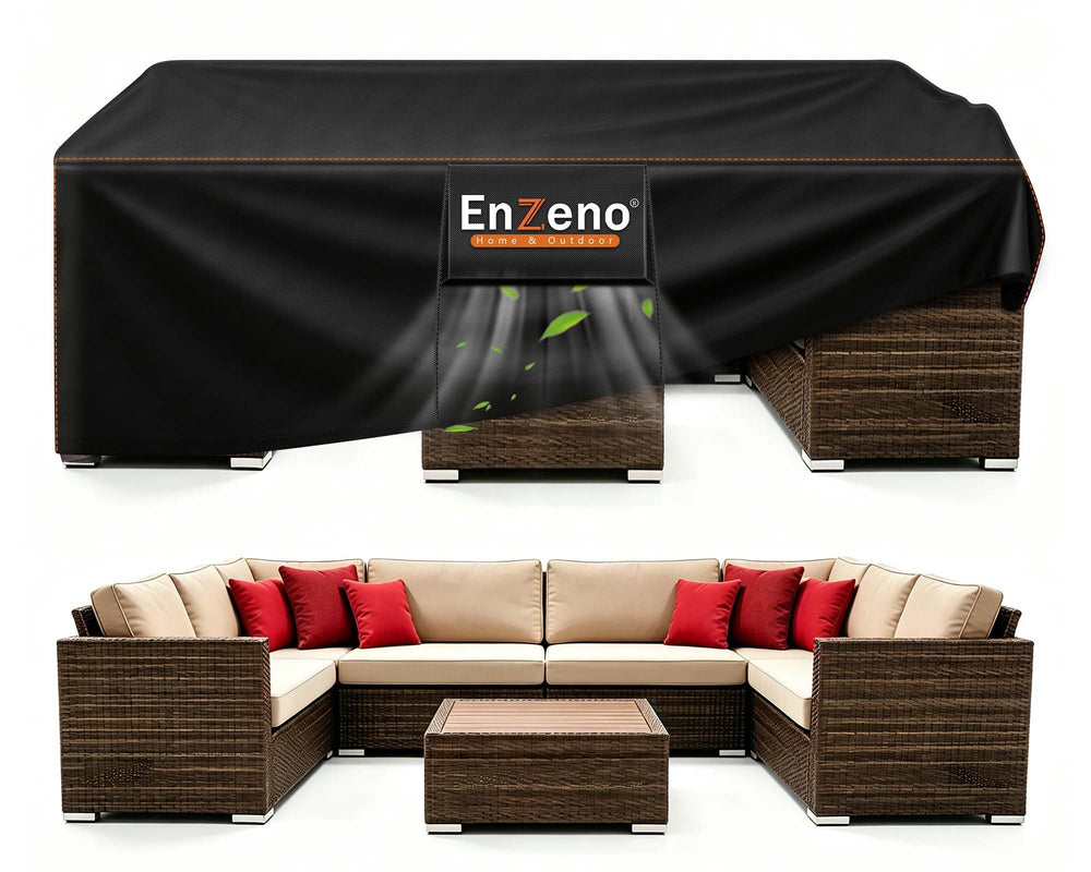 Enzeno cover front view showing full protection and neat fit