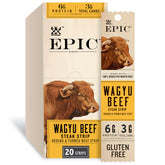 EPIC Wagyu front packaging showing brand and premium snack benefits