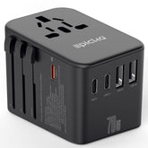Epicka front view showing all ports and compact design for travel convenience