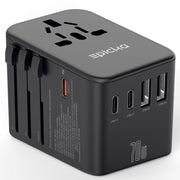 Epicka front view showing all ports and compact design for travel convenience