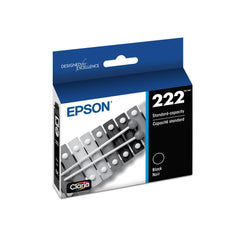 Epson 222 empaque frontal mostrando identificación y compatibilidad