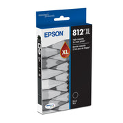 Epson 812XL vista frontal mostrando cartucho original y confianza en calidad
