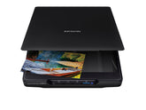 Epson Perfection V39 II frontal mostrando diseño compacto y acceso fácil