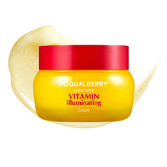 Envase frontal de EQQUALBERRY mostrando diseño y tamaño práctico
