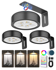ERMTCTS vista frontal del pack de tres luces mostrando diseño compacto y utilidad