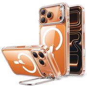 ESR case front view showing clear design and button access for protection