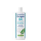 Essential Oxygen frasco frontal mostrando etiqueta y tamaño, confianza natural