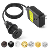 Etoolcity stainless steel black button front showing durable finish and sleek look