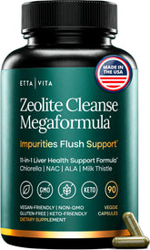 Etta Vita front bottle view showing label and 90-count benefit