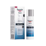 Eucerin frasco frontal mostrando diseño y cantidad, hidratación visible