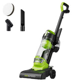 Eureka Airspeed front view showing compact upright benefits