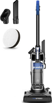 Eureka Airspeed NEU10AE5 frontal mostrando cuerpo compacto y maniobrabilidad