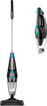 Eureka Blaze front view in blue showing full stick configuration and benefits of portability