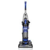 Eureka PowerSpeed front view showing compact upright design and strong suction