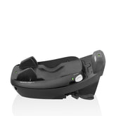 Evenflo front view of base showing connection points and quick transfer benefit