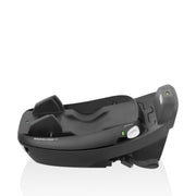 Evenflo front view of base showing connection points and quick transfer benefit