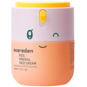 Evereden crema facial envase frontal mostrando diseño y beneficio hidratante
