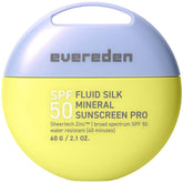 Evereden front tube view showing SPF 50 and gentle protection