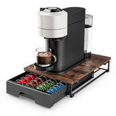 EVERIE cajón frontal con máquina Nespresso como base y mejor organización