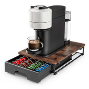EVERIE cajón frontal con máquina Nespresso como base y mejor organización