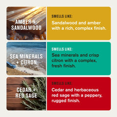 Every Man Jack Sea Minerals + Citron bottle with fresh energizing benefit